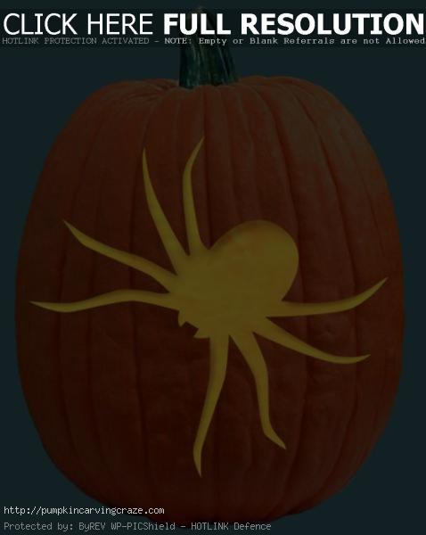 Spider Pumpkin Carving