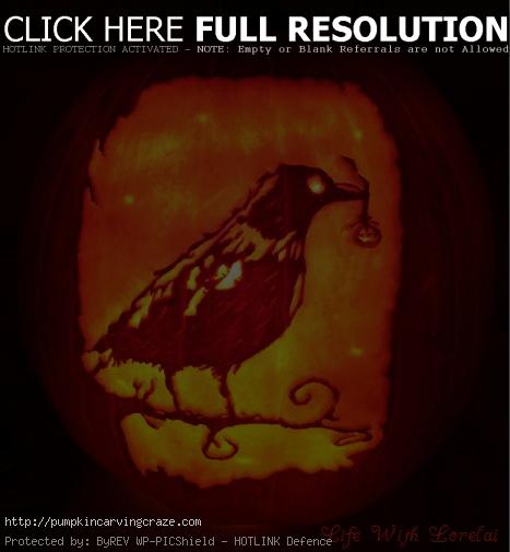 Crow Pumpkin Carving Guide: Free Printable Stencils & Templates