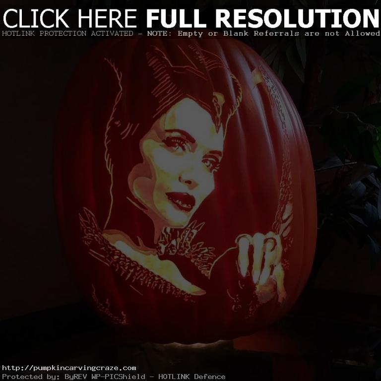 Maleficent Pumpkin Carving Patterns with a Carvers guide