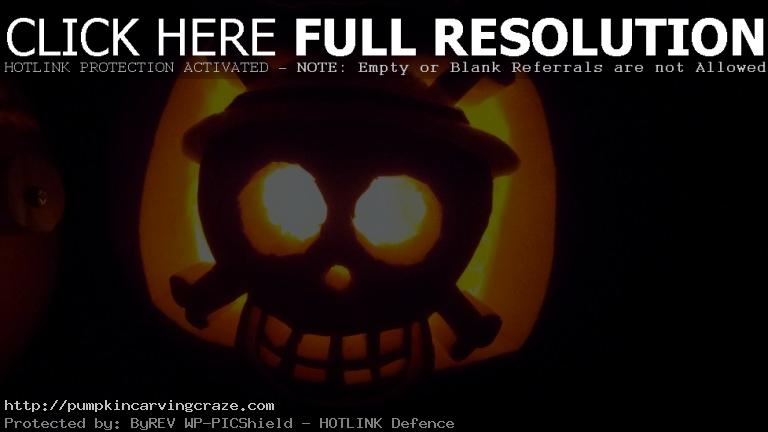 One Piece Pumpkin Carving Guide with Stencils & Patterns